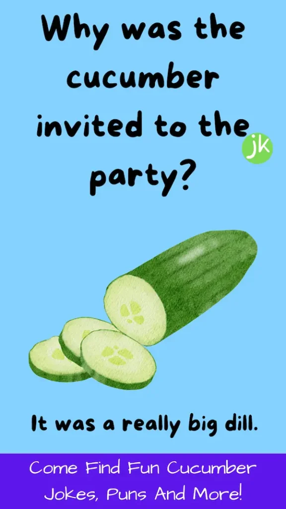Fresh and Funny Cucumber Jokes for Kids